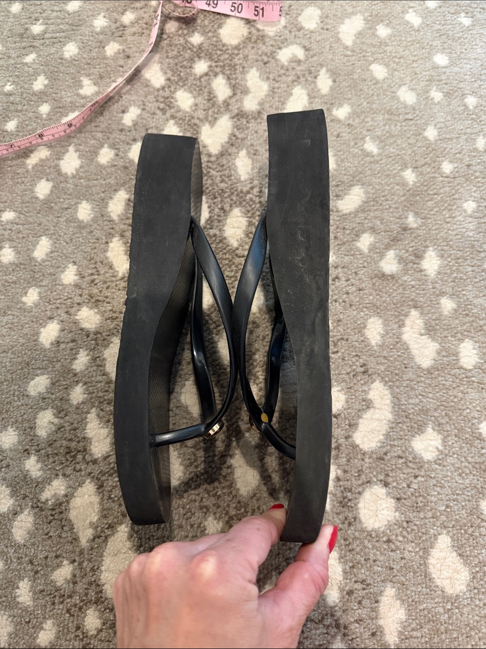 Tory Burch Platform Flip Flop size 8 - Picture 4 of 8